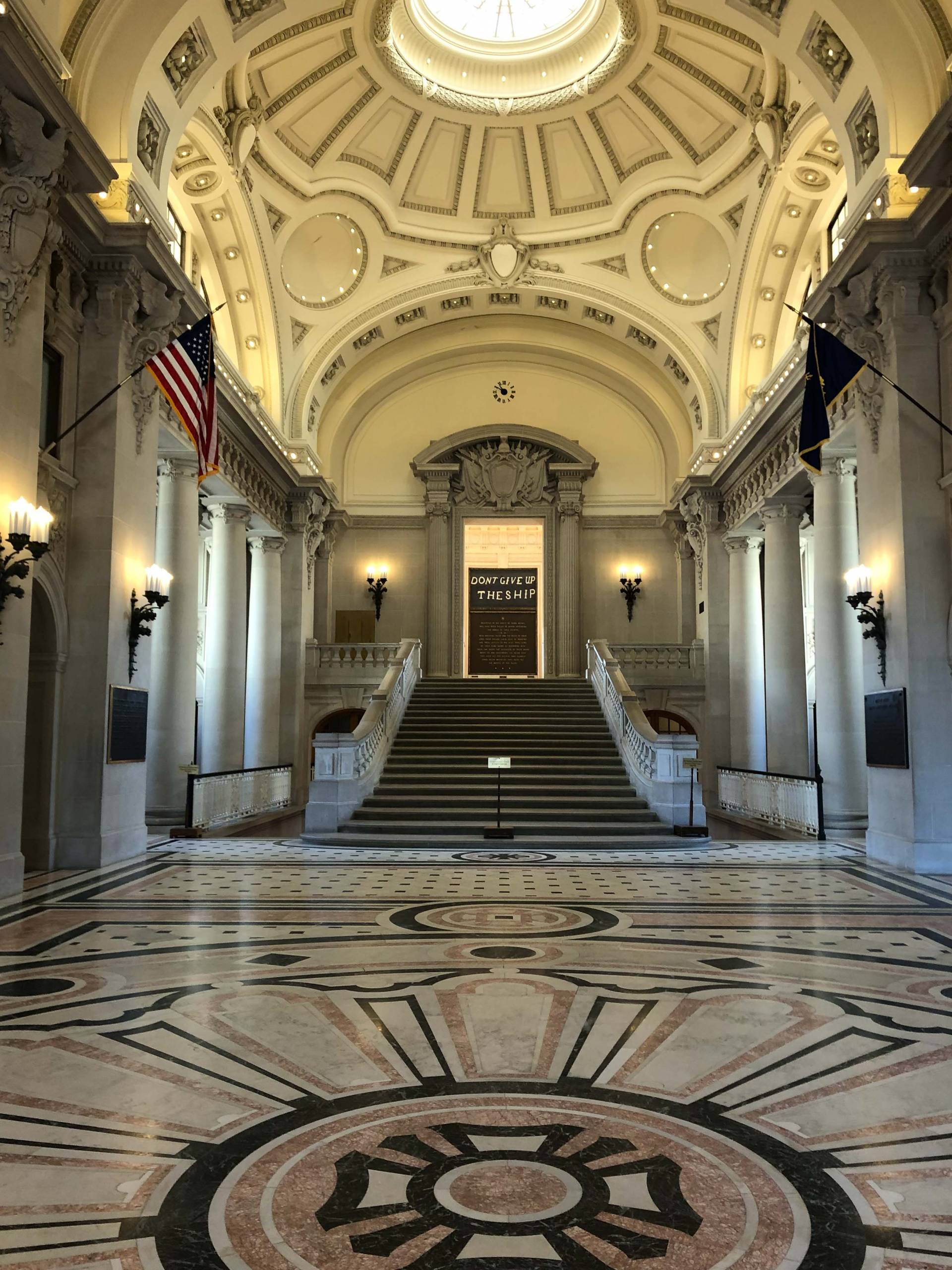 Bancroft Hall rotunda US Naval Academy